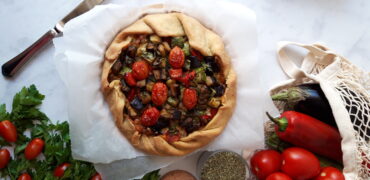 Μεσογειακή Galette με λαχανικά