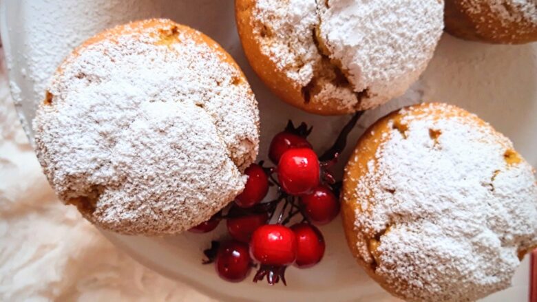 Cupcakes μανταρίνι 12 Cupcakes μανταρίνι