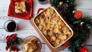 Χριστουγεννιάτικη αλμυρή πουτίγκα