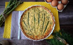 Τάρτα με σπαράγγια