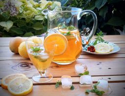 Κοκτέιλ με λευκό Σαμιώτικο κρασί Samoς Vin Doux
