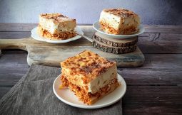 Παστίτσιο με κιμά κοτόπουλου και τυρένια κρέμα