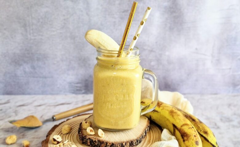 Smoothie με μπανάνα και μάνγκο 10 Smoothie με μπανάνα και μάνγκο