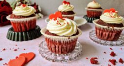 Red velvet cupcakeς