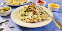 Μακαρονοσαλάτα με τόνο και λαχανικά