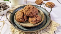 Μπισκότα σοκολάτας με μέλι