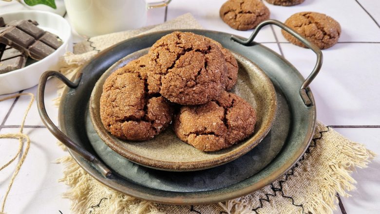 Μπισκότα σοκολάτας με μέλι 7 Μπισκότα σοκολάτας με μέλι
