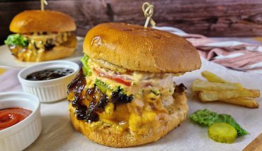 Smashed burger