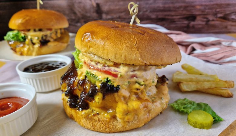 Smashed burger