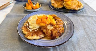Pancakes με cottage cheese
