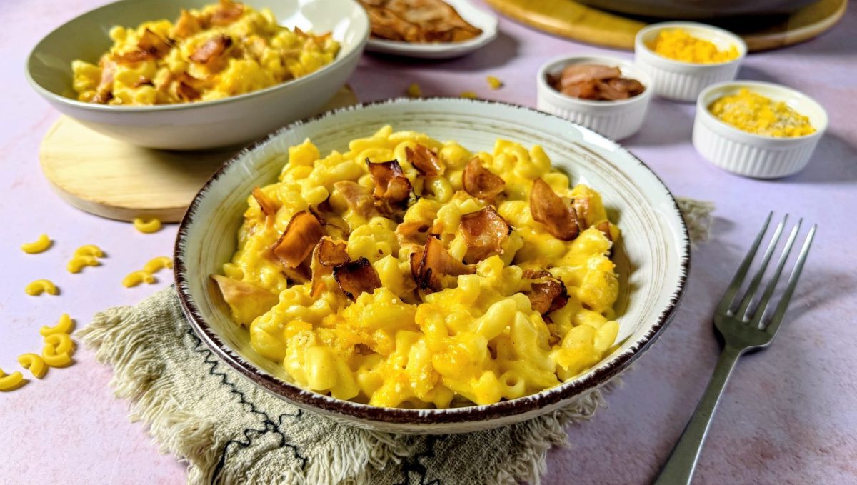 Mac 'n' Cheese με μπέικον 25 Mac 'n' Cheese με μπέικον